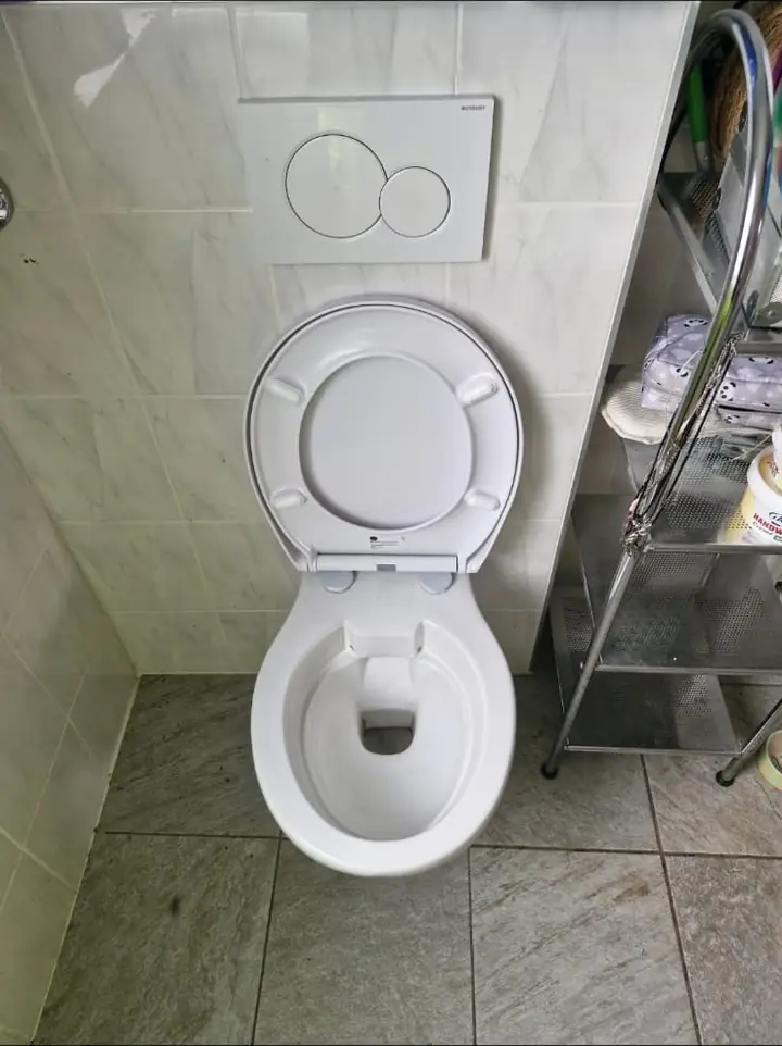 Toilette nach der Rohrreinigung in Köln — wieder frei